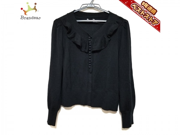  トゥービーシック TO BE CHIC 長袖セーター サイズ4 XL 黒 レディース フリル トップス(TO BE CHIC)｜売買されたオークション情報、yahooの商品情報をアーカイブ公開 - オークファン TO BE CHIC