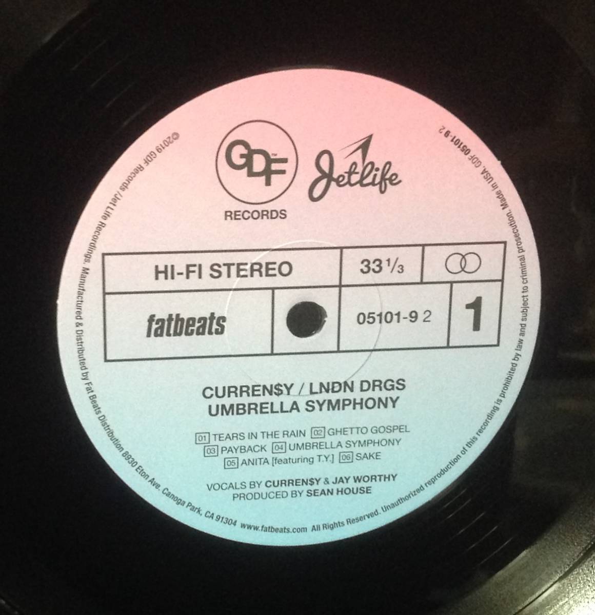 LP) LNDN DRGS & Curren$y - Umbrella Symphony