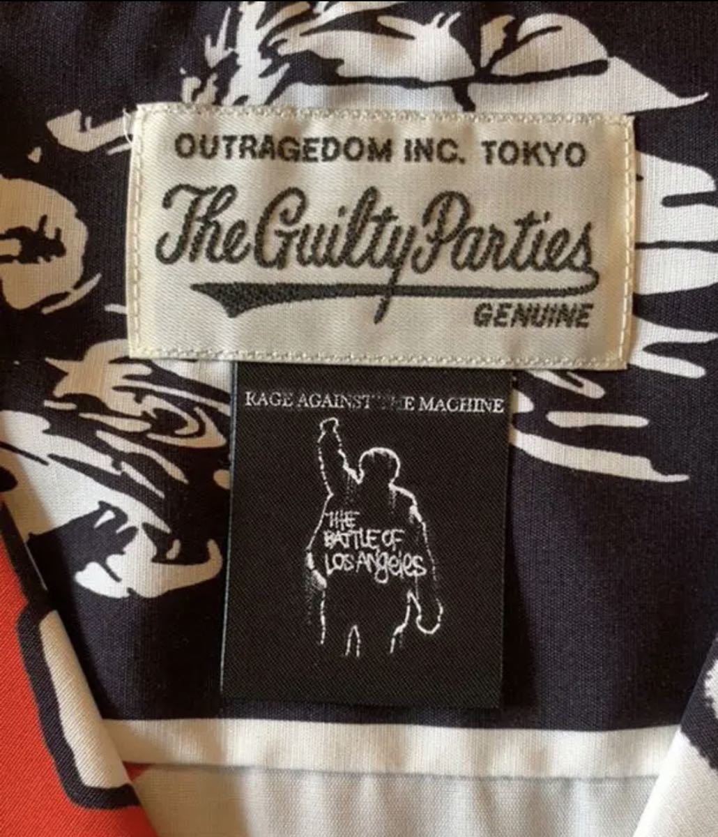 WACKO MARIA RAGE AGAINST THE MACHINE S/S HAWAIIAN SHIRT アロハ