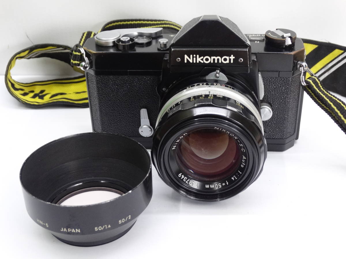 13156 Nikon ニコン Nikomat FT レンズ NIKKOR-S Auto 1:1.4 50mm 一眼