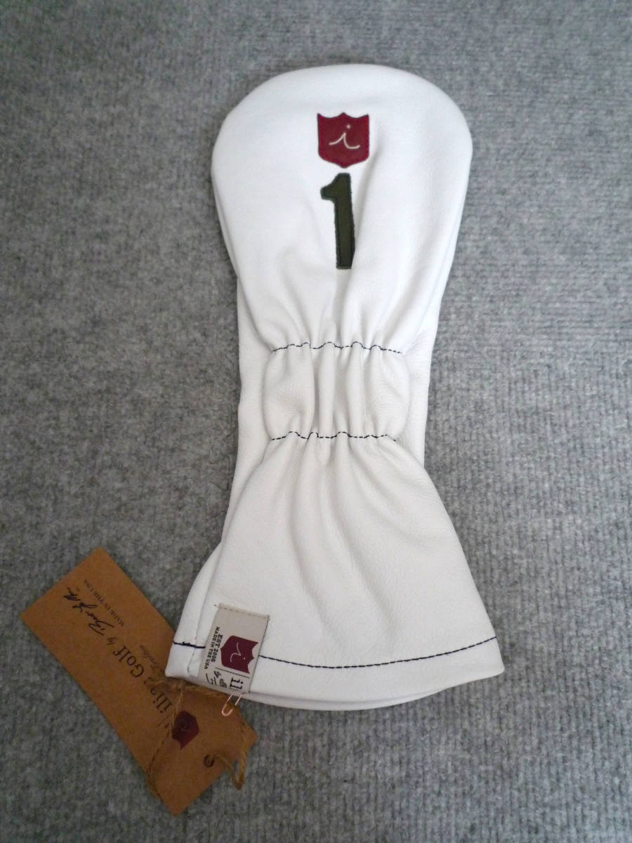 ☆新品☆iliac golf イリアック ゴルフ 本革 レザーヘッドカバー 1W