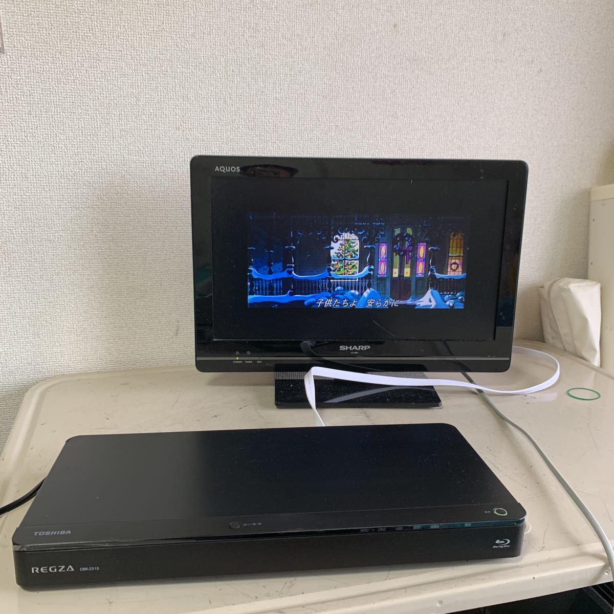TOSHIBA HDD＆ブルーレイディスクレコーダー DBR－Z510 ,DVD再生確認OK