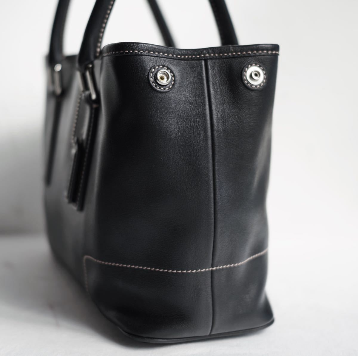 希少 未使用品級 コーチ COACH トートバッグ バッグ ビジネスバッグ 黒