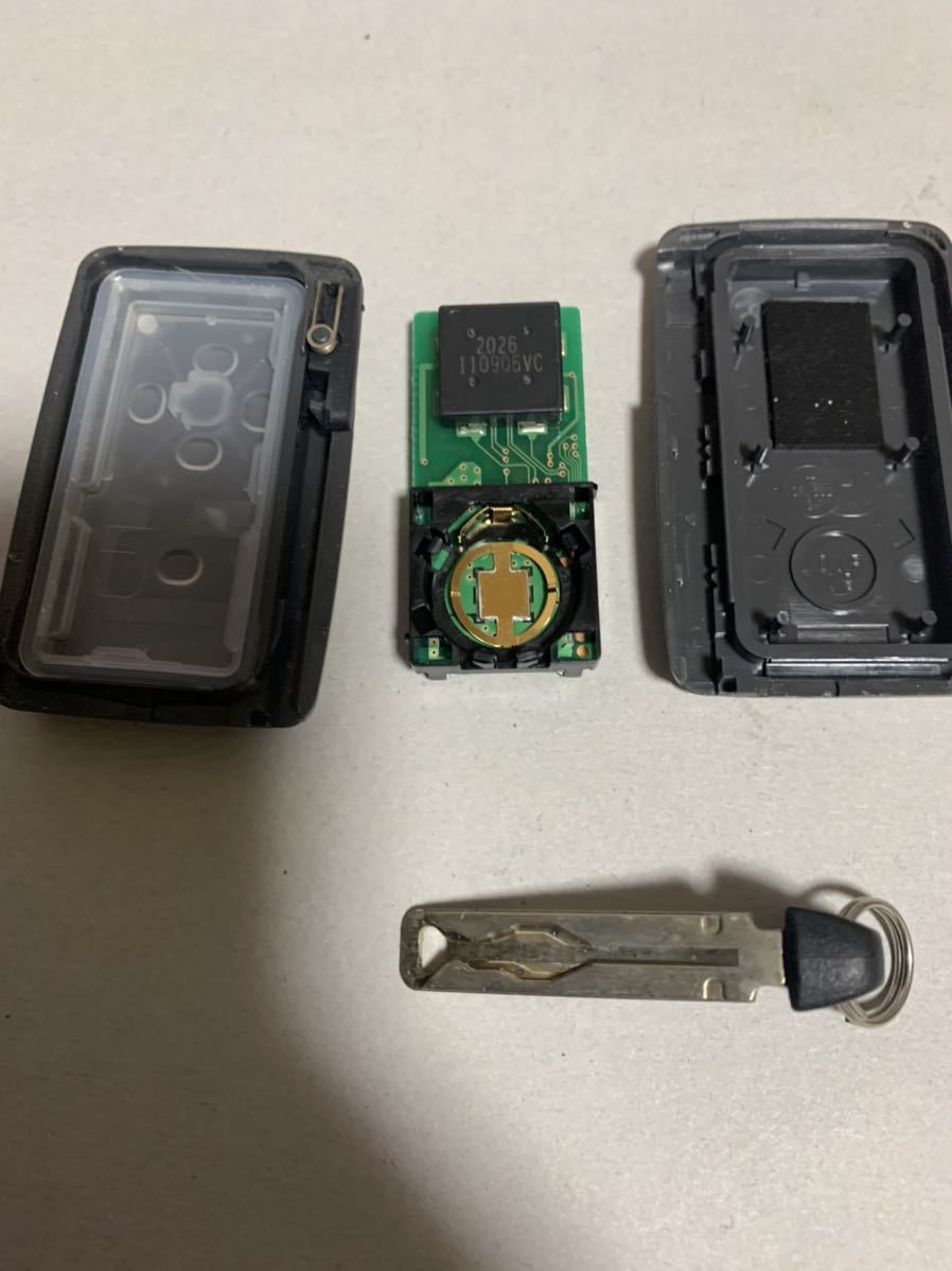 トヨタ純正 スマートキー キーレス キー 20アルファード 5ボタン