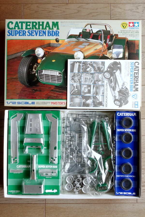 TAMIYA 1/12 ケーターハム スーパーセブンBDR 長期保管品！ 未組立