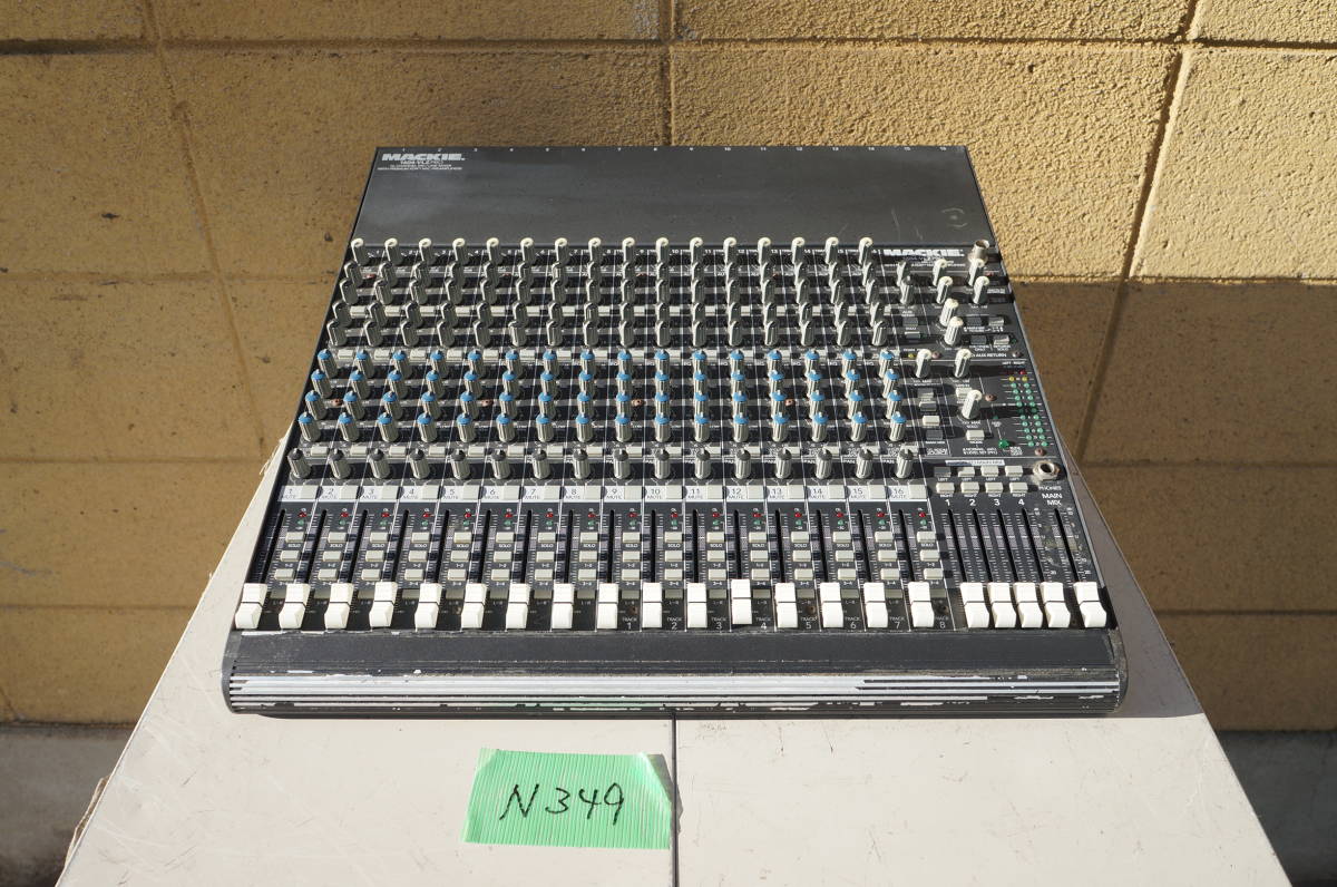 N349】MACKIE 1604-VLZ PRO 音出しOK 本体のみ マッキー ミキサー
