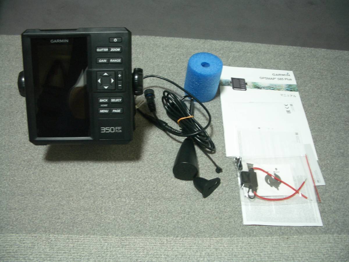【高品質】 Garmin ガーミン 魚探 GM-FF350PLUS 振動子GT8HW-IF セット(モニター5型～)｜売買されたオークション情報、yahooの商品情報をアーカイブ公開 - オークファン 魚群探知機