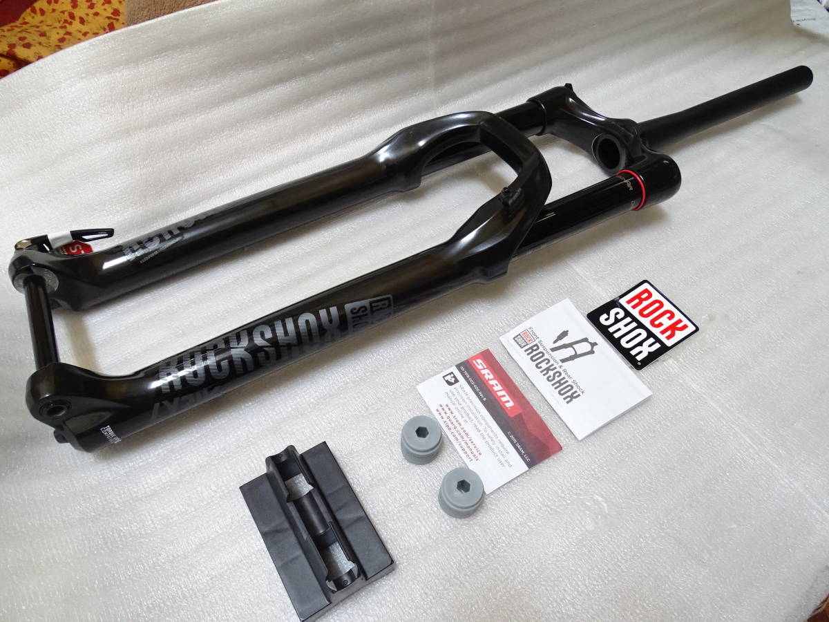 【超激得，格安】 ROCKSHOX Lyrik RCT3 160mm 29er 15X110 boost(サスペンションフォーク)｜売買されたオークション情報、yahooの商品情報をアーカイブ公開 - オークファン サスペンションフォーク