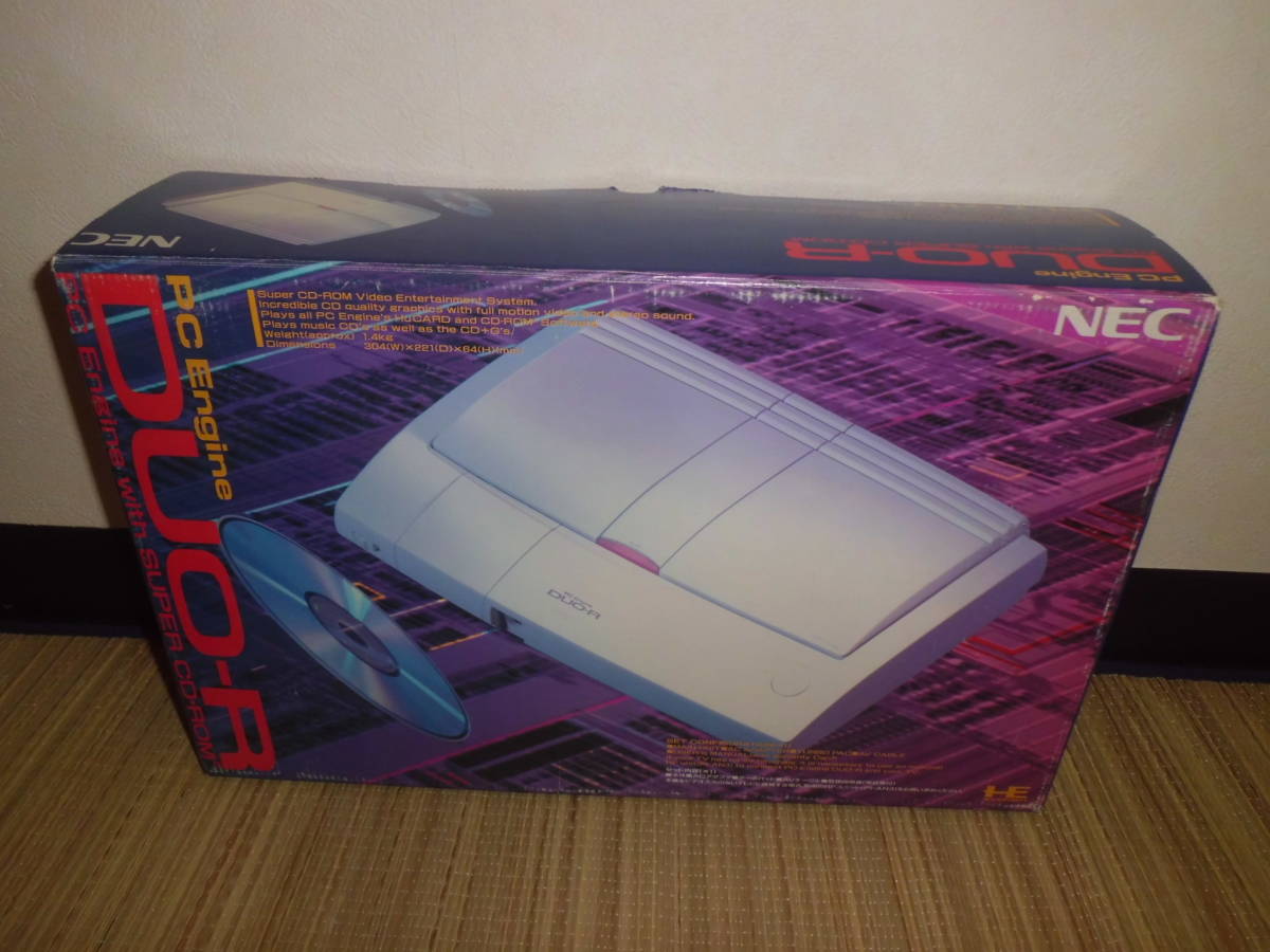 限定セール，新品 NEC PCエンジン PC Engine DUO-R 本体 箱 説明書有 ジャンク(本体、アクセサリー)｜売買されたオークション情報、yahooの商品情報をアーカイブ公開 - オークファン PCエンジン