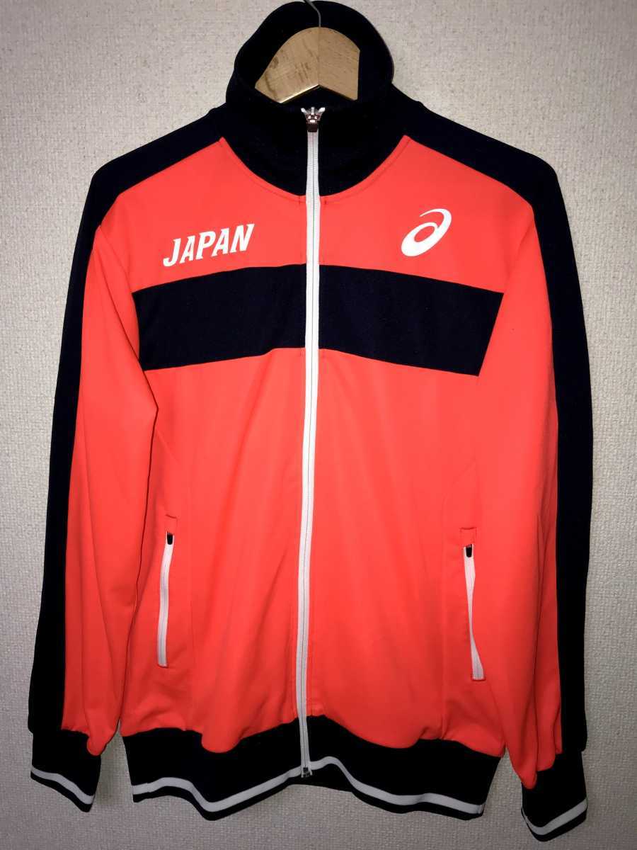 新品，定番 陸上日本代表 支給品 実使用品 サンライズレッド フルジップ ジャージ 別注 アシックス 日本製 Lサイズ(その他)｜売買されたオークション情報、yahooの商品情報をアーカイブ公開 - オークフ その他
