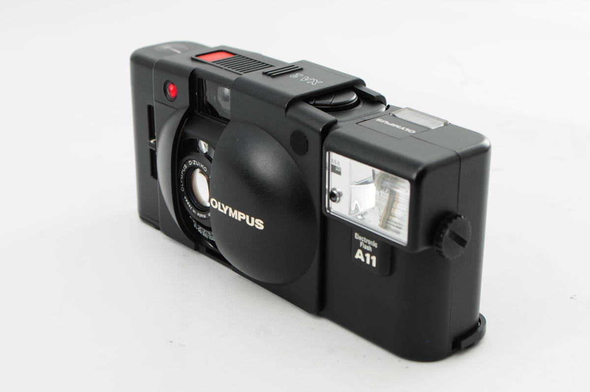 超美品☆ OLYMPUS オリンパス XA2 フラッシュA11付き コンパクトカメラ