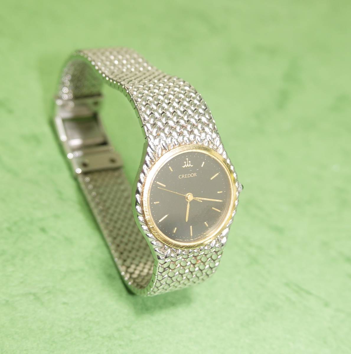 美品》SEIKO CREDOR 腕時計 シルバー レディース ヴィンテージ g