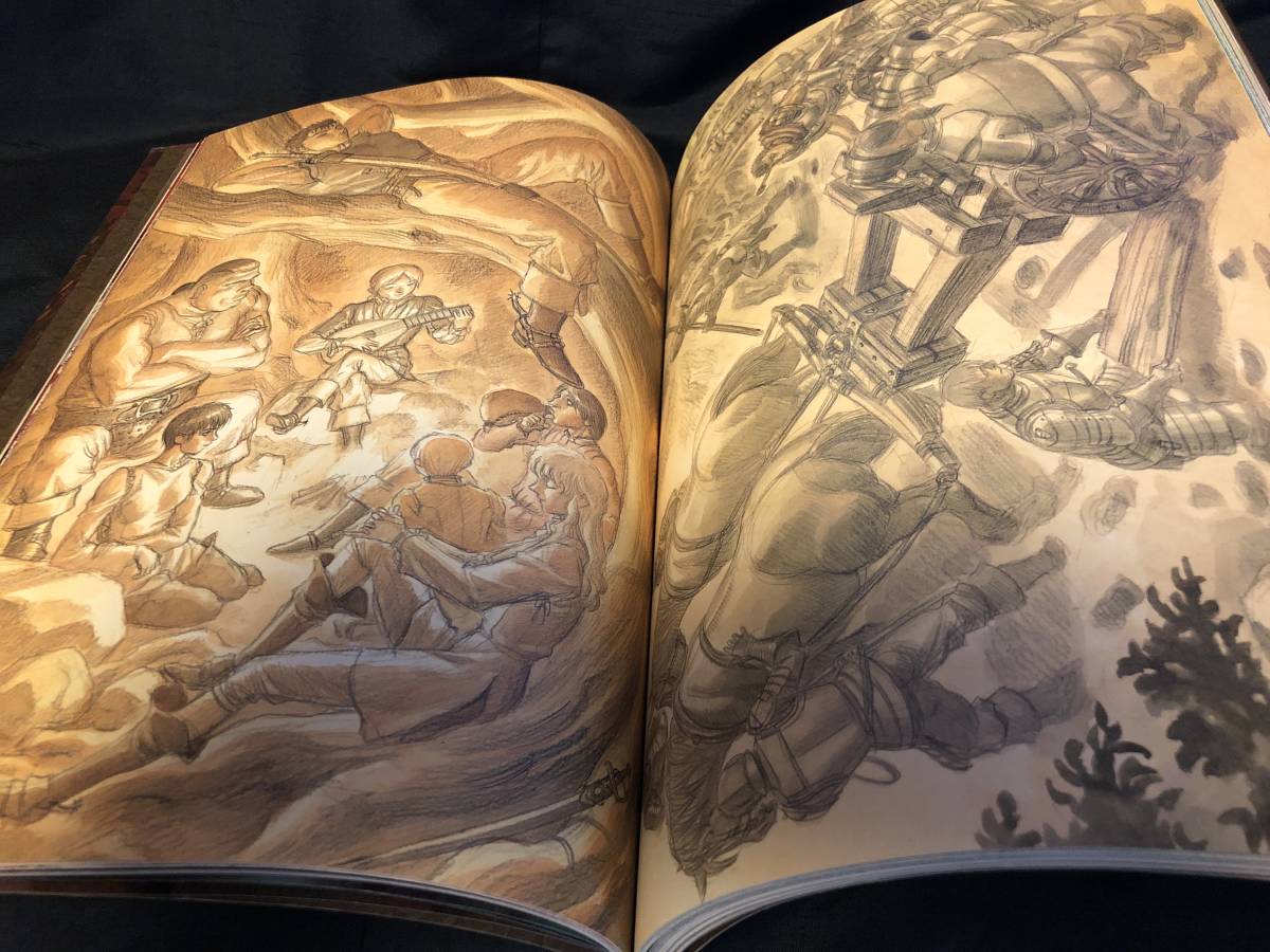 BERSERK 1997年 画集ベルセルク 帯付絶版本 三浦建太郎 ポスター 画集
