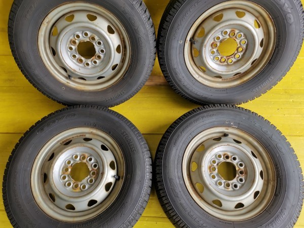 TOYO G5 ☆145/80R12 バリ山4本セット 室内保管 スタットレスタイヤ