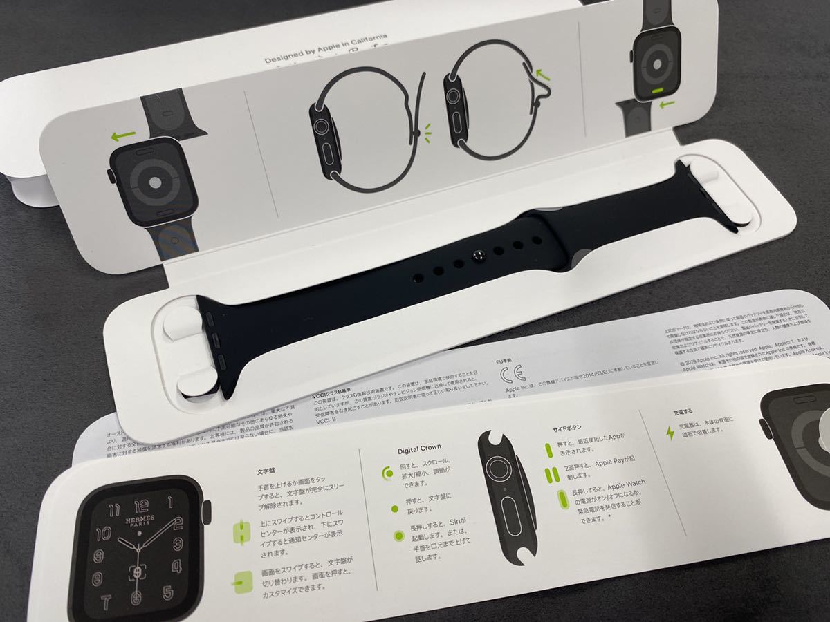 未使用即決】 Apple Watch HERMES 黒 series5 エルメス 限定 ブラック 