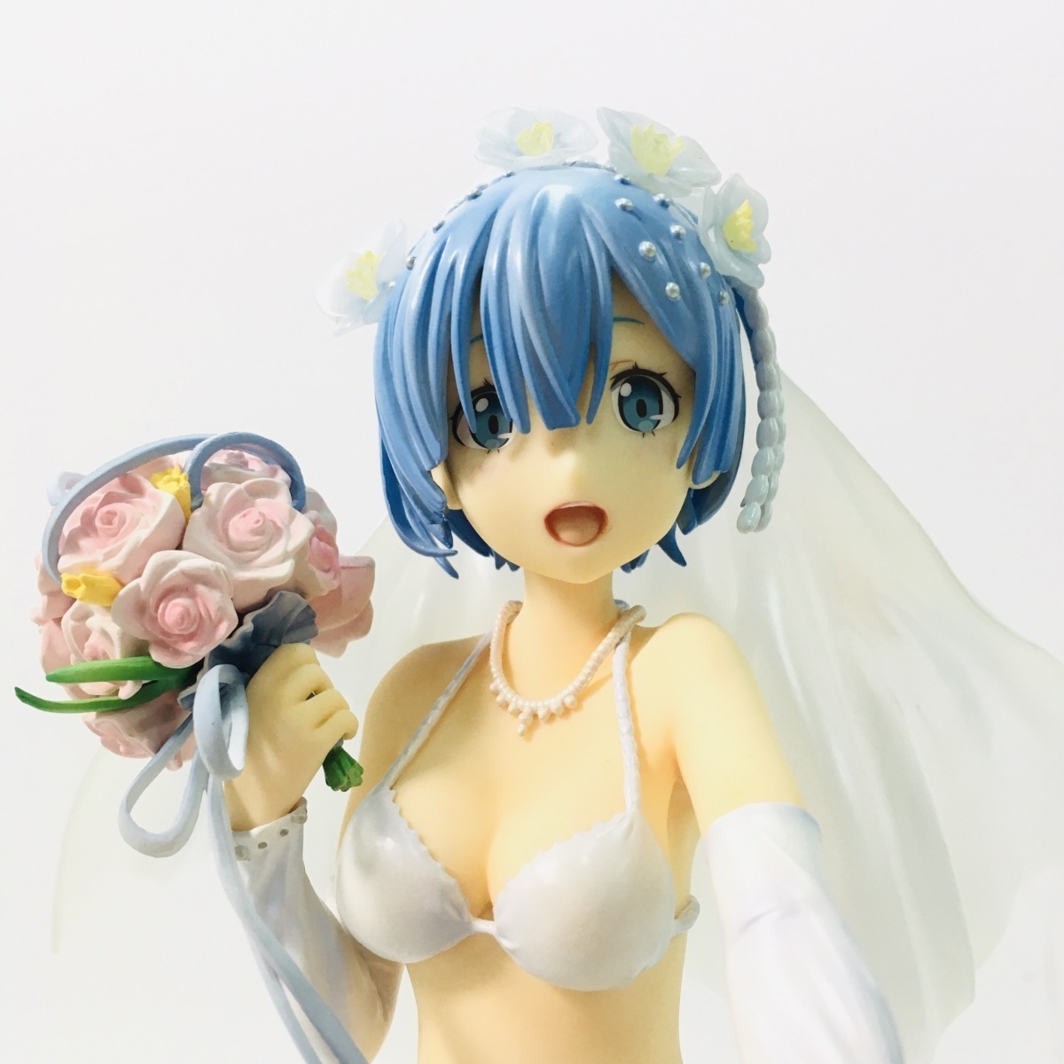 中古品 ファット 1/7 Re:ゼロから始める異世界生活 レム ウェディング 
