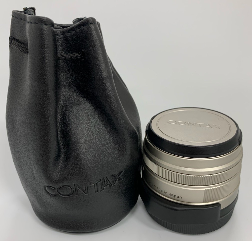 ◇コンタックス CONTAX Carl Zeiss Planar 45mm F2 T* Gレンズ ケース 