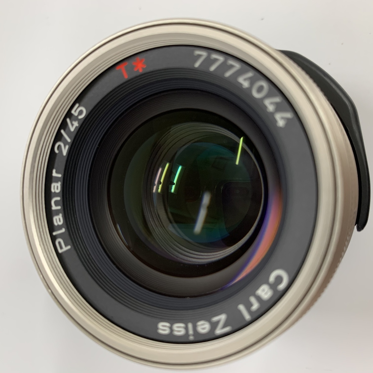◇コンタックス CONTAX Carl Zeiss Planar 45mm F2 T* Gレンズ ケース 