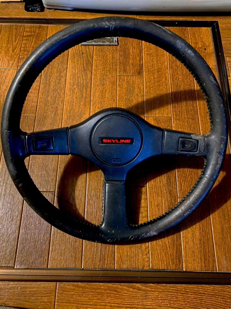 スカイライン 純正 ステアリング 日産 R31 GTS-R 7TH・R31