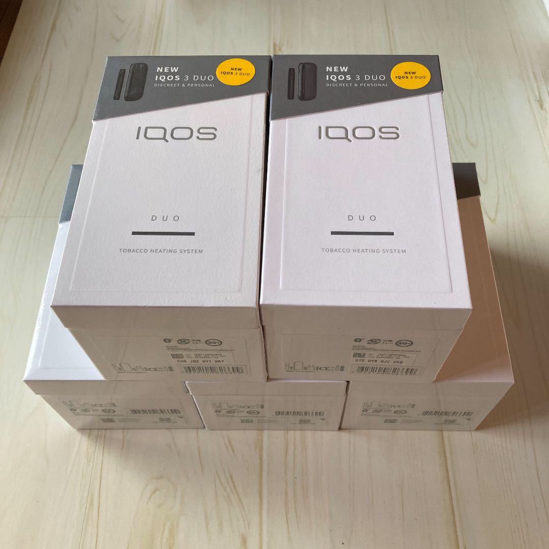 アイコス3 DUO IQOS3 ベルベットグレー 5台セット 新型 電子タバコ 未 