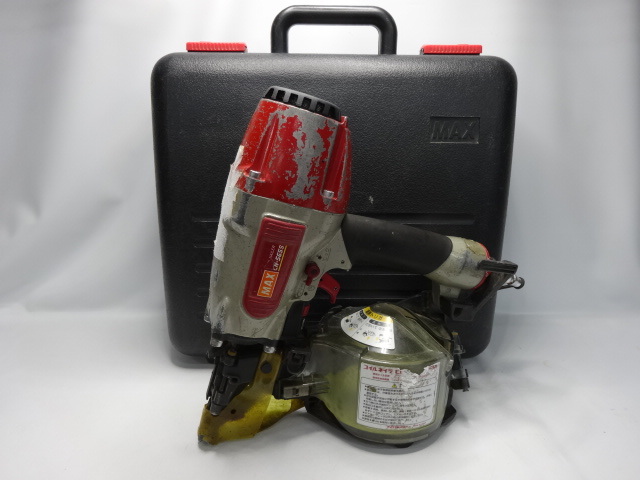  MAX マックス 常圧コイルネイラ CN-565S 釘打機(エア釘打機)｜売買されたオークション情報、yahooの商品情報をアーカイブ公開 - オークファン エア釘打機