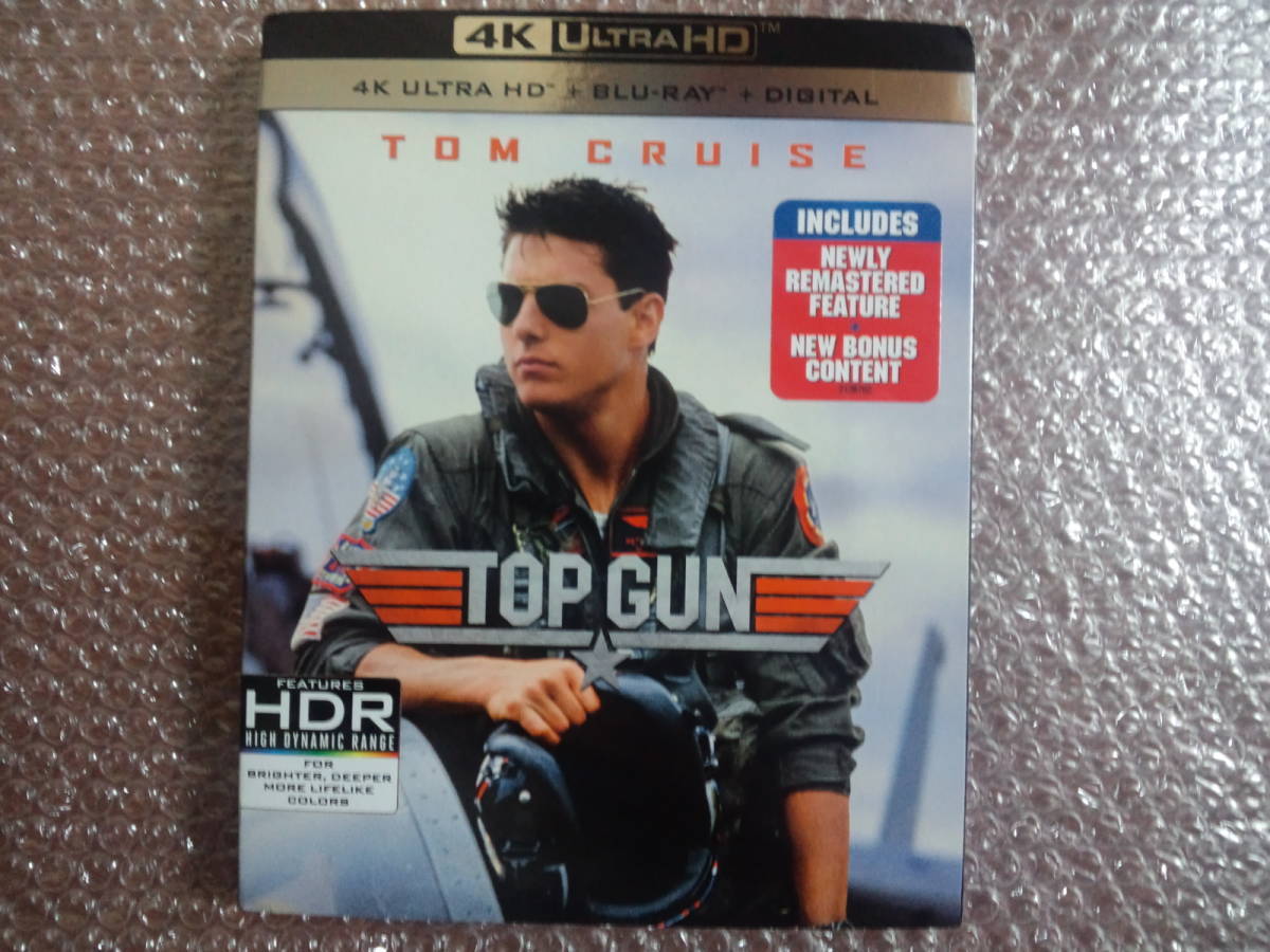 4K Top + UHD Gun トップガン Ultra ブルーレイ com: 4kの通販 