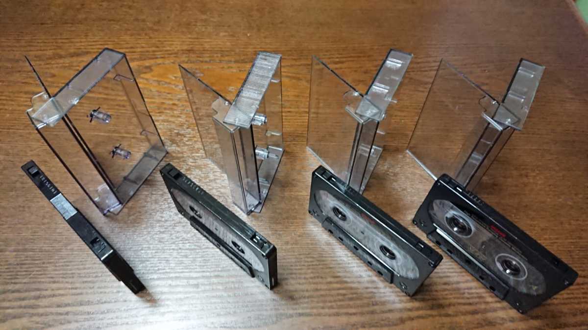 使用済み maxell カセットテープ ハイポジション (TYPE Ⅱ) XLⅡ46 46分2本、XLⅡ54 54分2本 合計4本セット つめあり_3