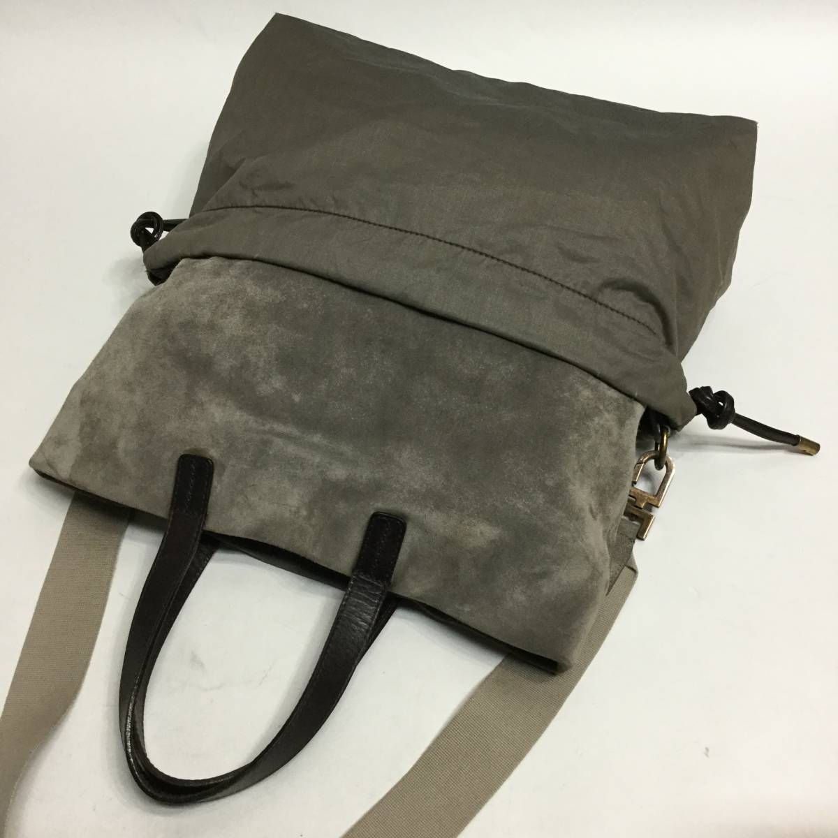 BRUNELLO CUCINELLI ブルネロクチネリ スエード レザー 2WAY トート 