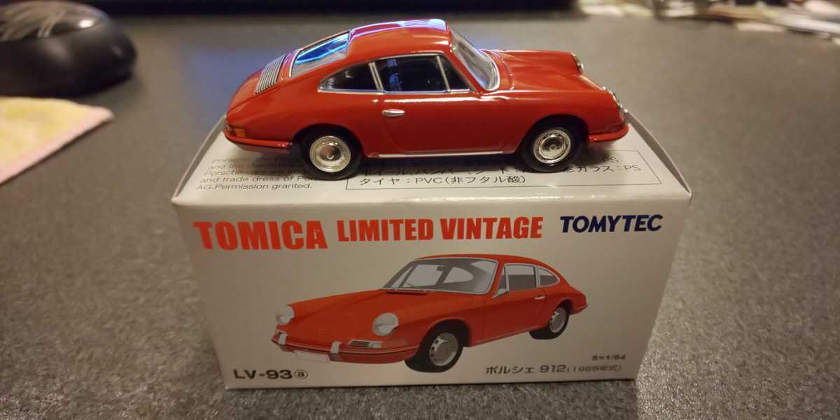 トミカリミテッドヴィンテージ 1⁄64 TLV-93a ポルシェ 912 1965年