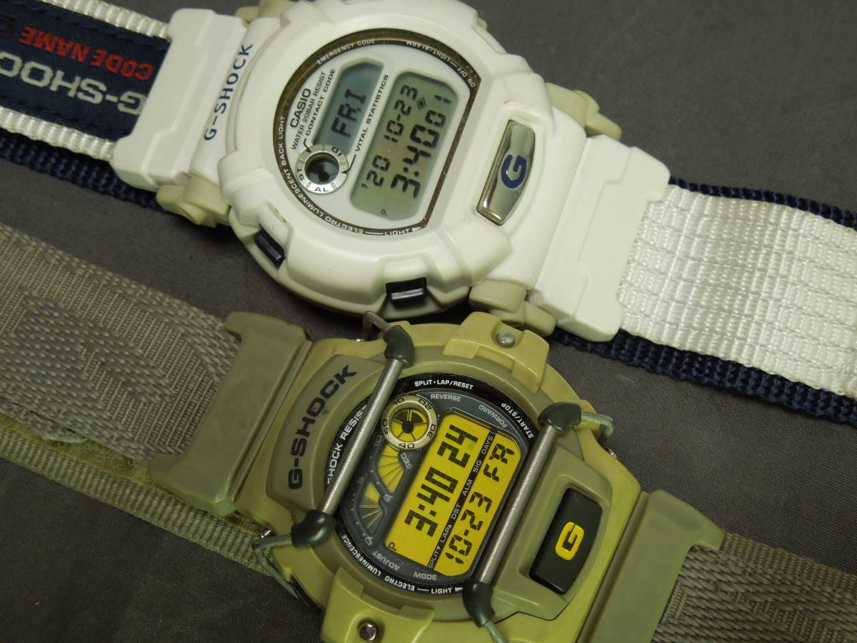 CASIO G-SHOCK RESISTANT DW-0097⁄CASIO Baby-G BG-097 2点 まとめ