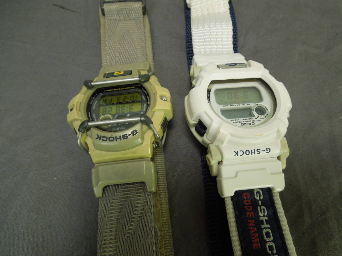 CASIO G-SHOCK RESISTANT DW-0097⁄CASIO Baby-G BG-097 2点 まとめ
