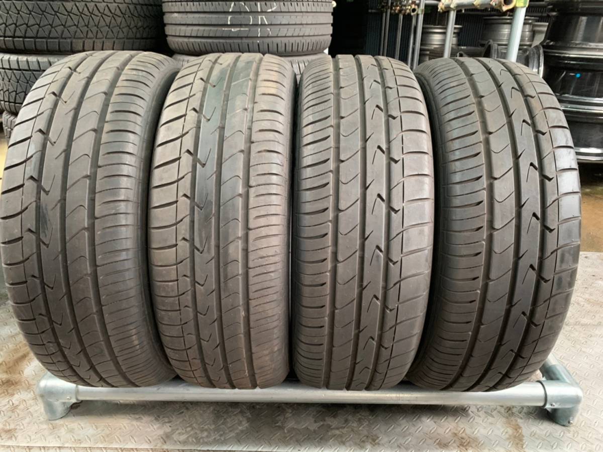 N-1074★美品バリ山タイヤ(^_-)-☆215/65R16 TOYO TRANPATH mpz★2020年製 4本 セット★手渡し可能NO.126