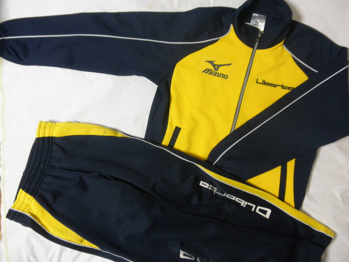 人気SALE，新作 14 ミズノ Liberta リベルタ サッカースクール 140cm トレーニングウェア ジャージ 上下 セットアップ ジャケット パンツ 子供用 黄色(上下セット)｜売買されたオークション情報、yahooの商品情報 上下セット