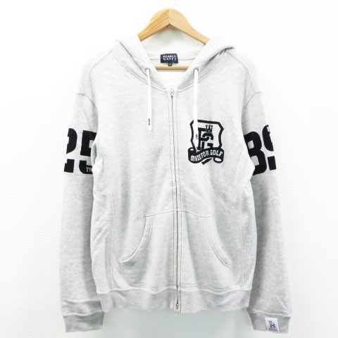 高品質，限定セール PEARLY GATES パーリーゲイツ スウェットジップパーカー グレー系 4 240001405978 ゴルフウェア メンズ(その他)｜売買されたオークション情報、yahooの商品情報をアーカイブ公開 - オークファン ジャンパー、ジャケット