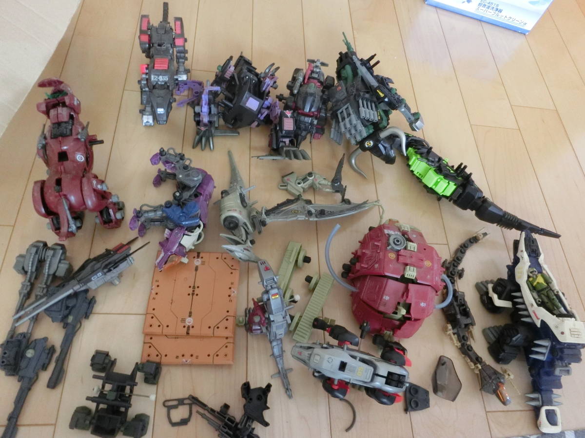 ゾイド　4体　ジャンク　部品取り トミー TOMY ゾイド ZOIDS 色々 まとめて パーツ取り ミキシング等に