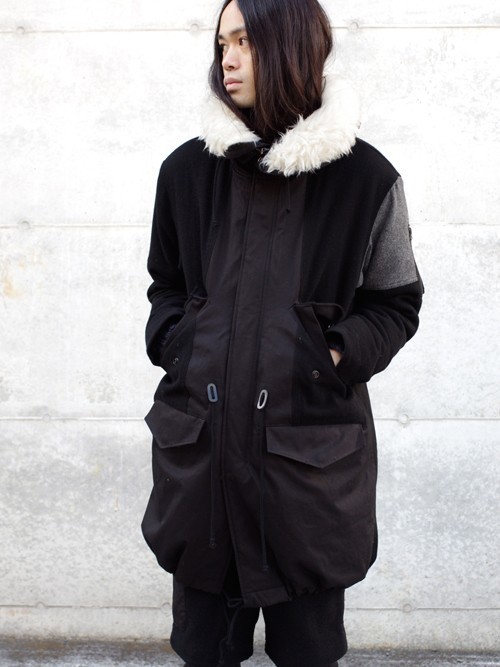 後染め ビンテージ スノーパーカー ミリタリー フィッシュテールPARKA