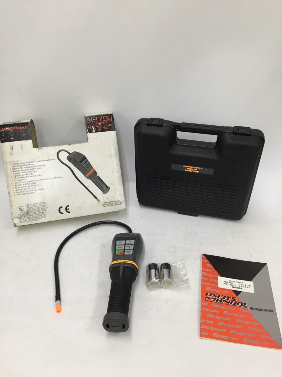 品 BLUEPOINT ACT750 リークテスター ケース付 通電確認済 / ITQTX2FM728O 〇〇(環境測定器)｜売買された ...