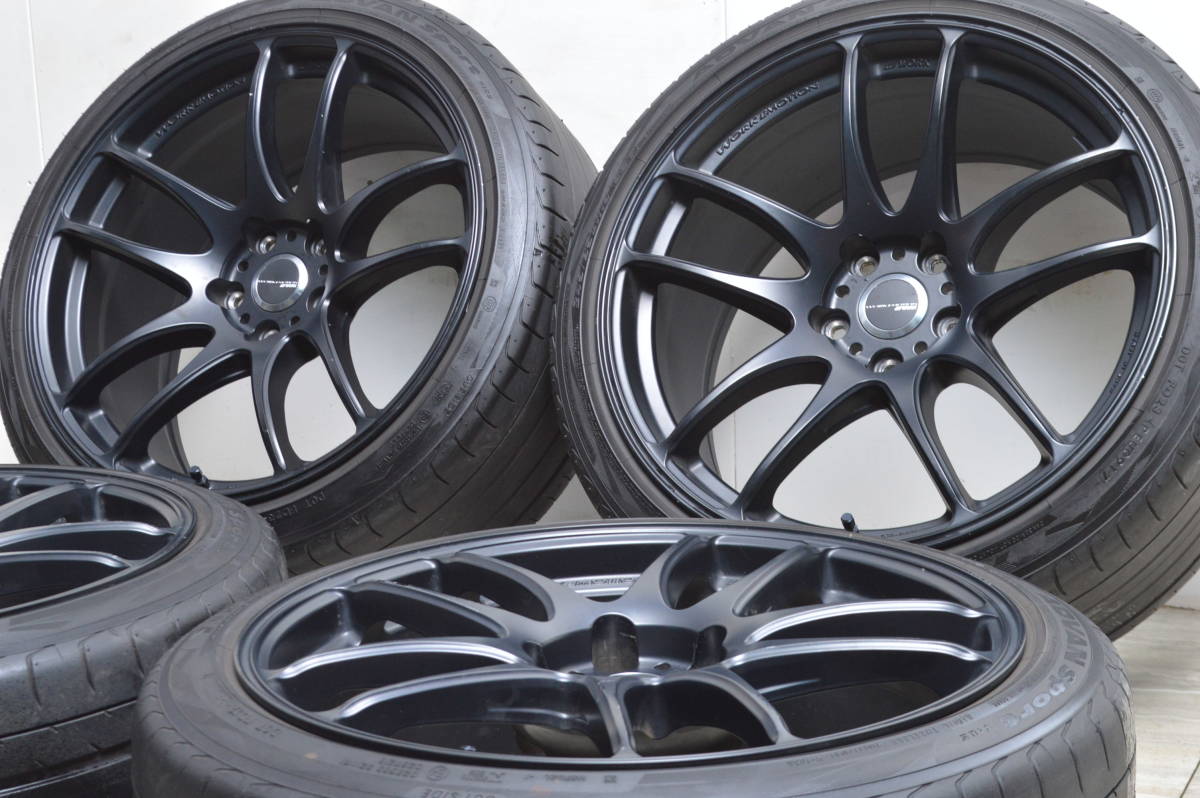 良好品】WORK ワーク エモーション キワミ 極 19in 8.5J +35 9.5J +38