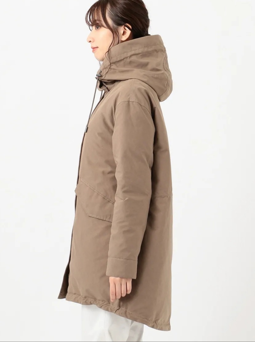 【最終価格】23区 ショートモッズコート ベージュ 38 中村アン着用 23区【中村アンさん着用】ショートモッズコートの通販｜medultima.com