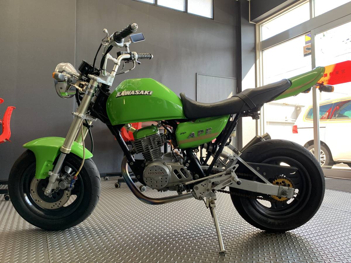 Yahoo!オークション エイプ ホンダ ボアアップ フルカスタム エイプ50 