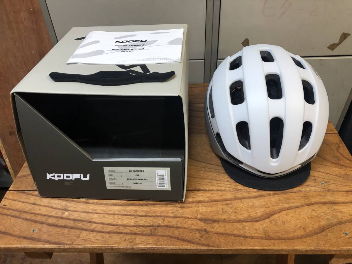 驚きの破格値，格安 同様品 OGK KABUTO KOOFU コーフー BC-GLOSBE2 L/XL マットホワイトヘアライン(Lサイズ)｜売買されたオークション情報、yahooの商品情報をアーカイブ公開 - オークファン 大人用