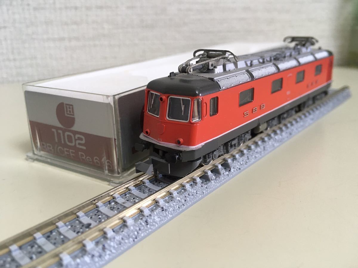 HOBBYTRAIN Nゲージ SBB/CFF Re 6/6 HobbyTrain SBBスイス連邦鉄道 Re6/6型機関車 【公式通販】