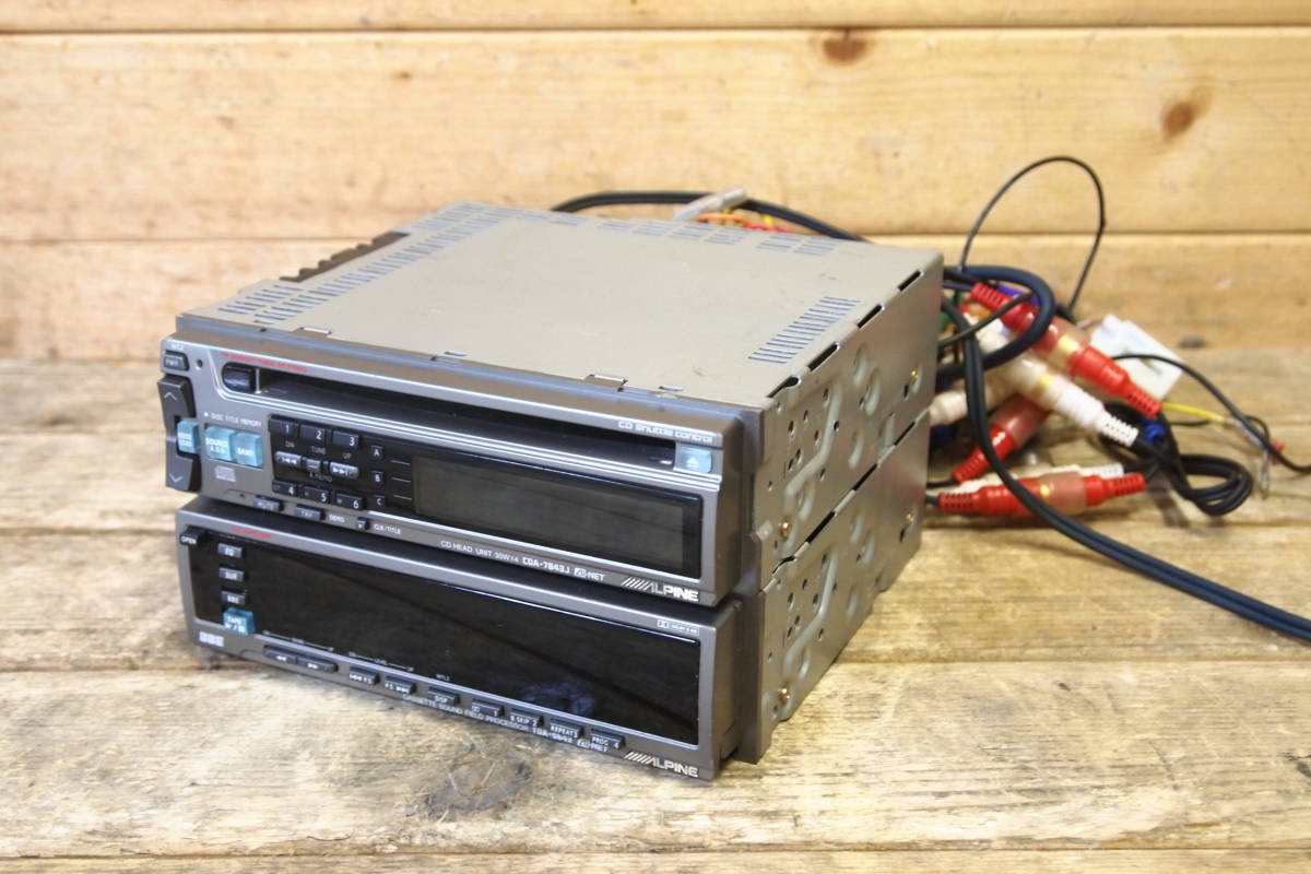 TDA-5643 ALPINE CDA-7843J Alpine CD アルパイン user out 0 