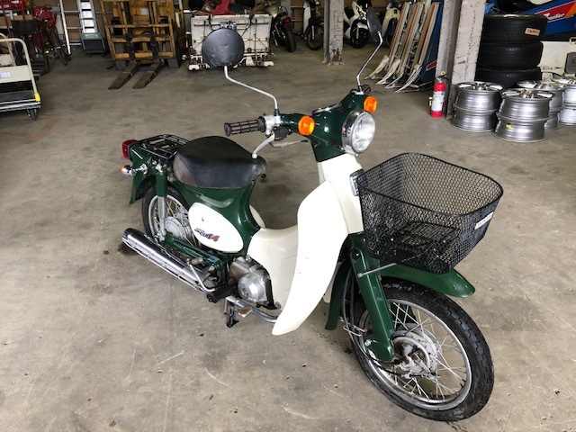 宮城県発 ホンダ リトルカブ C50 4速 始動OK カスタムベースに 中古 売 