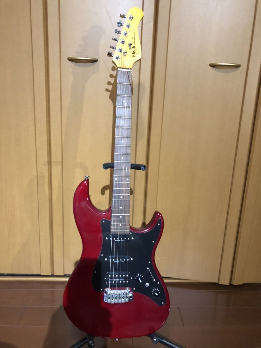 エリオス S305 メタリックレッド エリオス赤いエレキギター Snyder Max