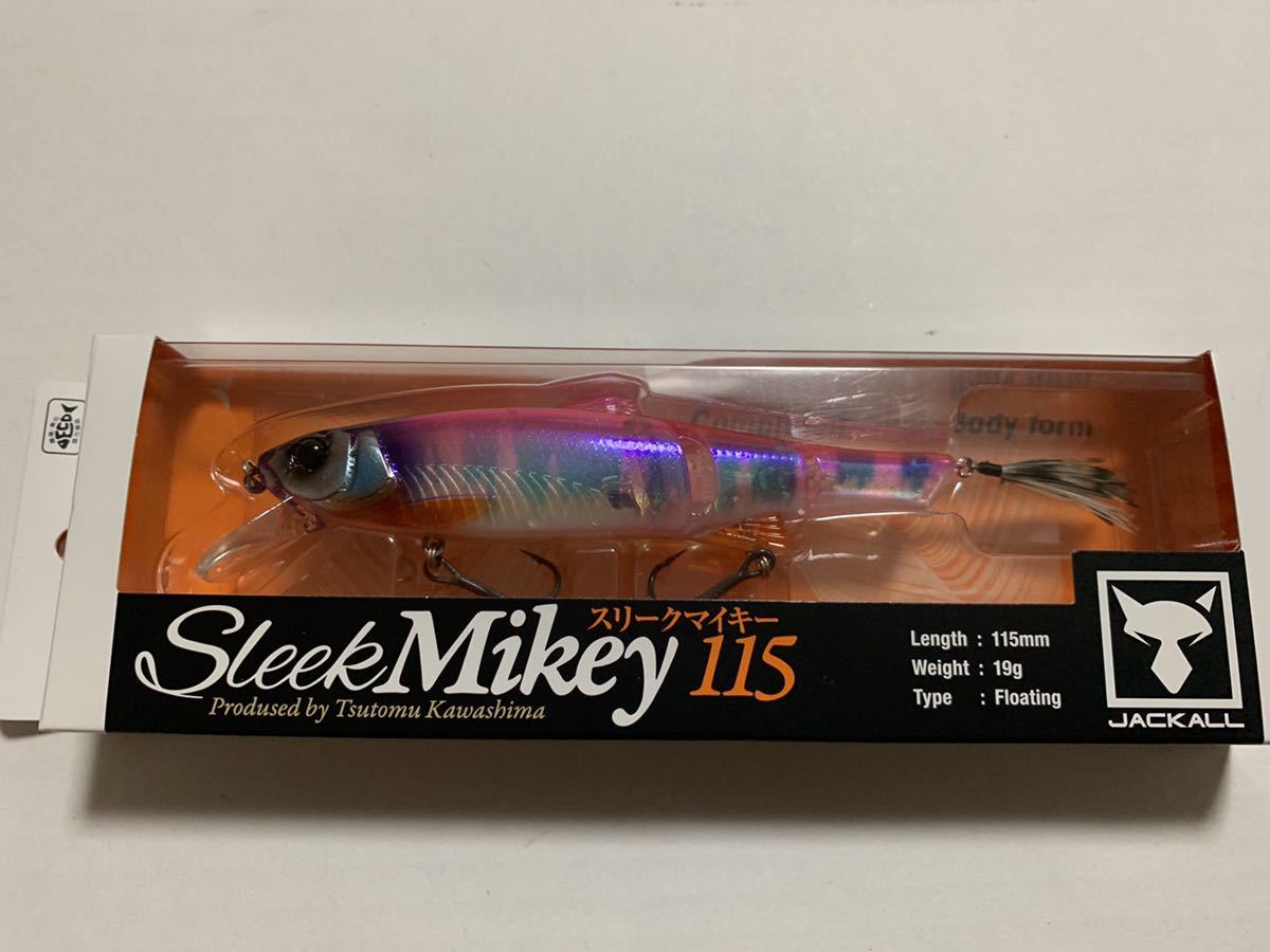 激安大特価，豊富な ジャッカル スリークマイキー115 ピンクバックオイカワ(ミノー)｜売買されたオークション情報、yahooの商品情報をアーカイブ公開 - オークファン ミノー