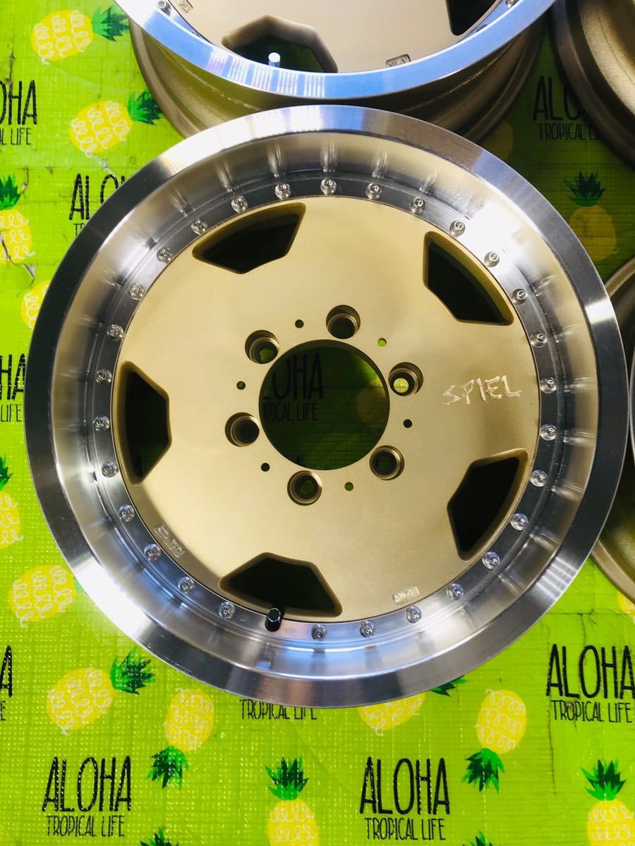 せんよう 2964】☆中古美品☆程度良好☆RIDE SPIEL 深リム 16インチ 16×7.0JJ ET