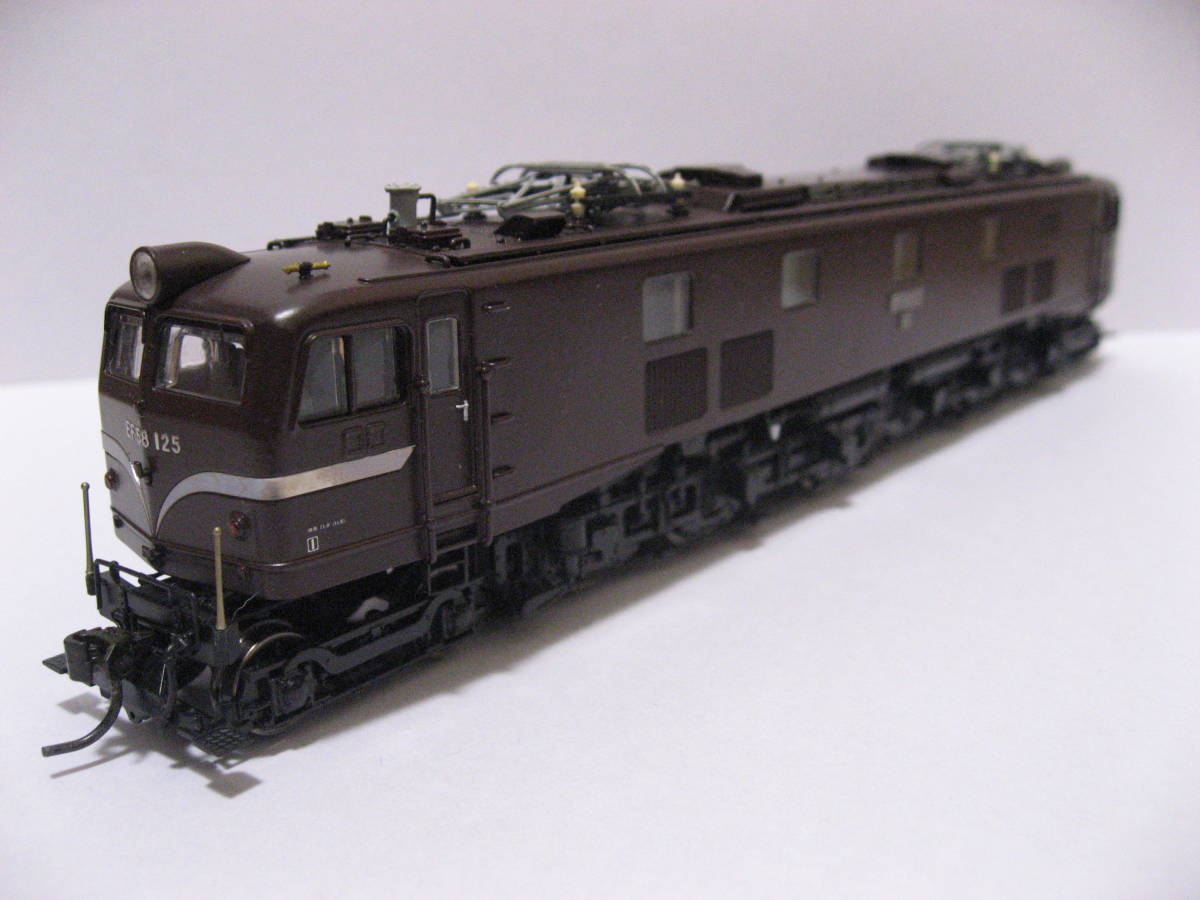 天賞堂 No.72001 EF58 小窓 茶色 原型タイプ 天賞堂 72001 EF58形電気