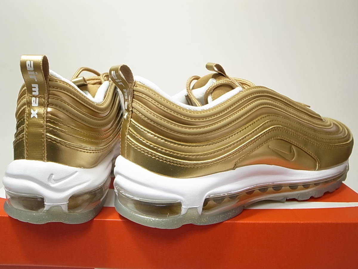 送料無料】NIKE W AIR MAX 97 SP METALLIC GOLDメタリック ゴールド 金 