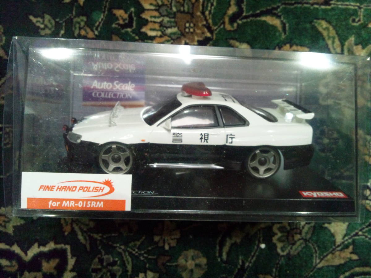 京商 R34 GT-R 警視庁パトカー オートスケールコレクション ニ ASC R34